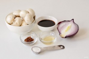 Карамелизированные шампиньоны