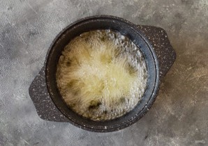 Картофельный суп с фалафелем