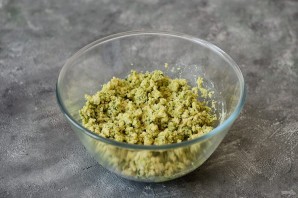 Картофельный суп с фалафелем