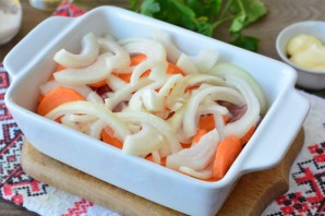 Картошка с мясом слоями в духовке