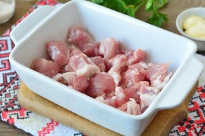 Картошка с мясом слоями в духовке