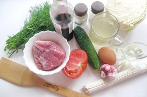 Корейская окрошка "Кукси"