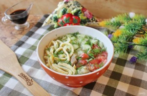 Корейская окрошка "Кукси"