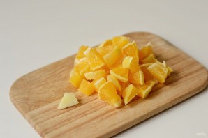 Кукурузная каша с апельсином и имбирем