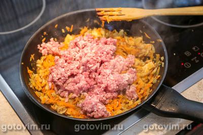 Лазанья из лаваша с фаршем и грибами Лазанья из лаваша с фаршем и грибами