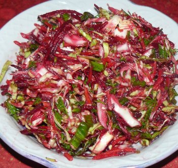 Легкий овощной салат Легкий овощной салат