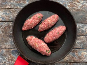 Люля кебаб на сковороде без шпажек