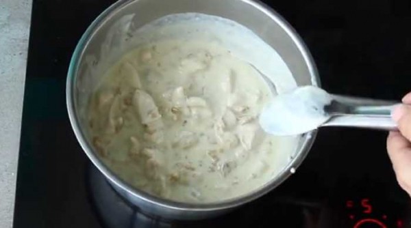 Макароны с курицей и сливочным сырным соусом — рецепт с фотографиями Макароны с курицей и сливочным сырным соусом — рецепт с фотографиями