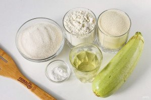 Манник с кабачком