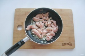 Мексиканская лепешка с курицей