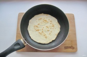 Мексиканская лепешка с курицей