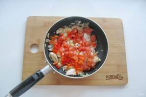 Мексиканская лепешка с курицей