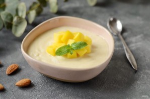 Миндальный пудинг