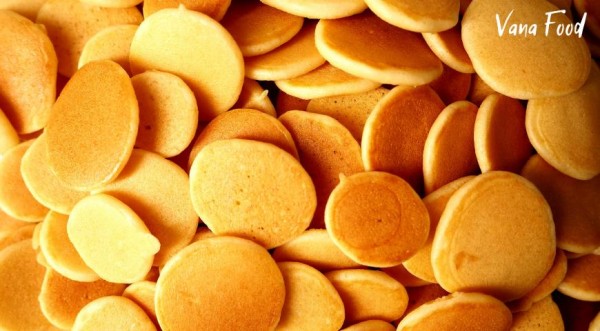 Мини панкейки или блинная каша, пошаговый рецепт с фото Мини панкейки или блинная каша, пошаговый рецепт с фото