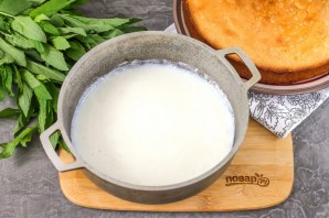 Молочная пропитка для бисквита