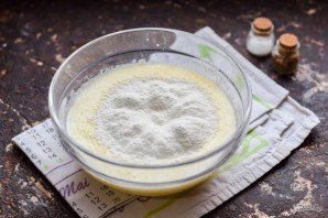 Оладьи из рисовой муки на кефире Оладьи из рисовой муки на кефире