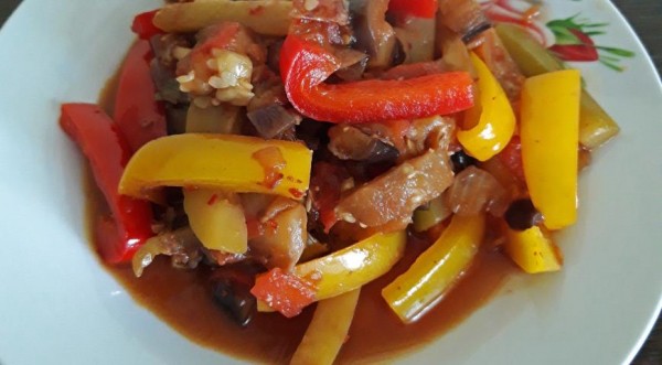 Овощи по-ближневосточному за 30 минут, пошаговый рецепт с фото Овощи по-ближневосточному за 30 минут, пошаговый рецепт с фото