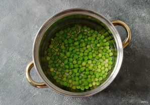 Паштет из зеленого горошка