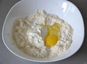 Печенье с апельсиновой начинкой