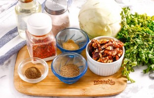 Пхали из капусты по-грузински