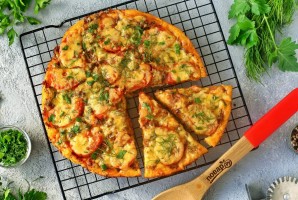 Пицца с тушенкой