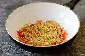 Пилав из булгура с нутом