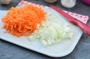 Постный украинский борщ