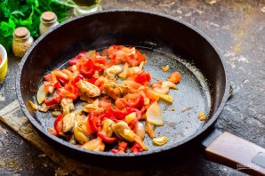 Рисовая лапша с мидиями Рисовая лапша с мидиями