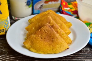 Рисовые блины на кефире Рисовые блины на кефире