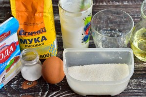 Рисовые блины на кефире Рисовые блины на кефире