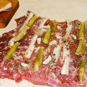 Рулет из телятины