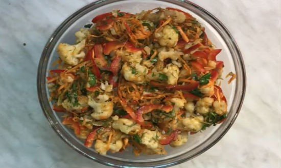 Салат из цветной капусты по-корейски с морковью — очень вкусные рецепты приготовления Салат из цветной капусты по-корейски с морковью — очень вкусные рецепты приготовления