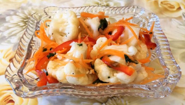 Салат из цветной капусты по-корейски с морковью — очень вкусные рецепты приготовления Салат из цветной капусты по-корейски с морковью — очень вкусные рецепты приготовления