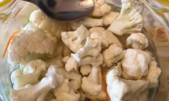 Салат из цветной капусты по-корейски с морковью — очень вкусные рецепты приготовления Салат из цветной капусты по-корейски с морковью — очень вкусные рецепты приготовления