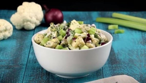 Салат из цветной капусты с яйцом — 7 рецептов очень вкусных салатов