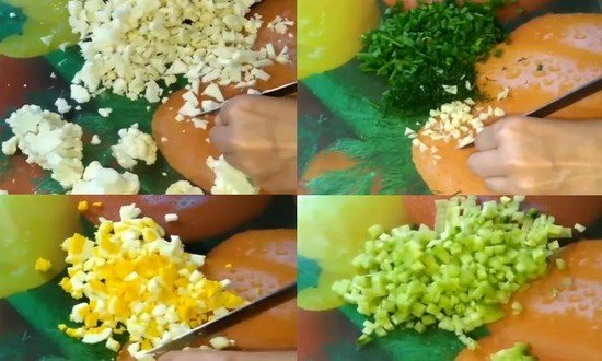 Салат из цветной капусты с яйцом — 7 рецептов очень вкусных салатов