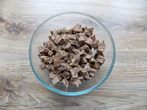 Салат из говяжьего легкого