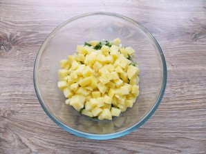 Салат из говяжьего легкого