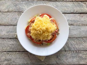 Салат "Муравейник" с картошкой фри