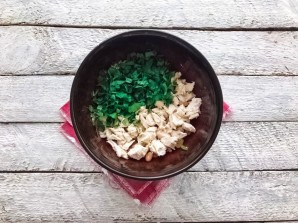 Салат "Наполи" с фасолью