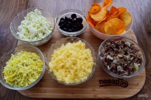 Салат Подсолнух Салат Подсолнух