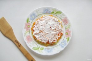 Салат "Сугробы" с курицей