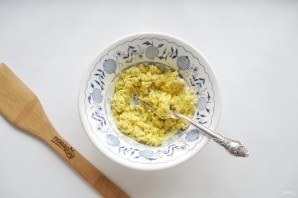 Салат "Сугробы" с курицей