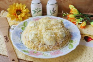 Салат "Сугробы" с курицей