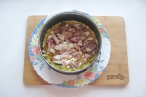 Селедка под шубой с красной икрой