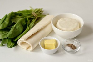 Слойки с щавелем