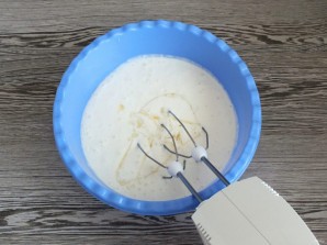 Сметанное желе с бананом