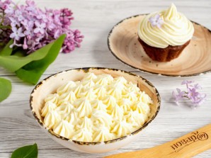 Сметанный крем для капкейков Сметанный крем для капкейков