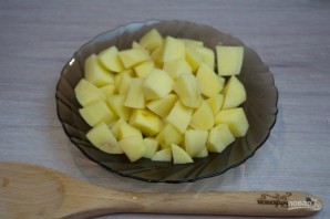 Солянка с колбасой