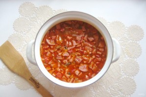 Солянка с лечо